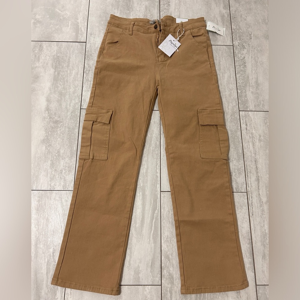 Papaya khaki cargo pants size Large